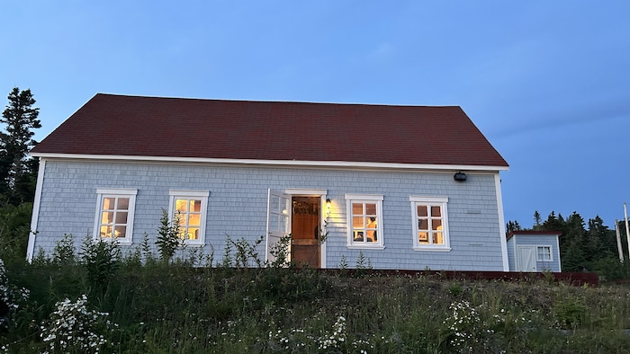The old Natashquan school. gens country: 50 years history