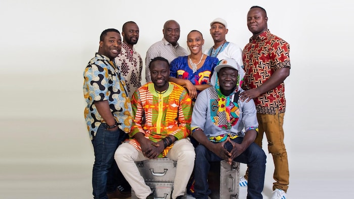 Des membres du collectif Okavango African Orchestra.

