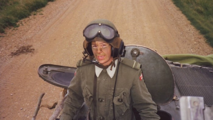 Sandra Perron, première femme dans l’infanterie au Canada.