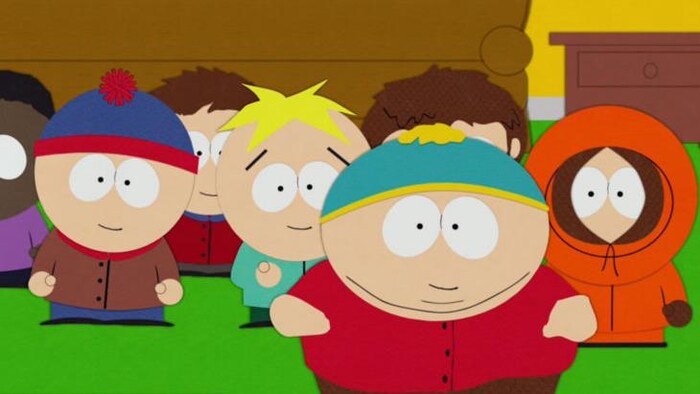 Une capture d'écran d'un épisode de South Park.