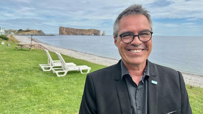 Le député de Gaspé, Stéphane Lacroix.