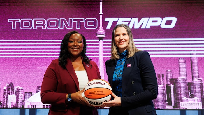 Elles tiennent dans leurs mains un ballon de basketball.