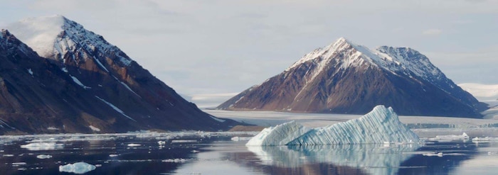 Le glacier Manson, en Arctique .