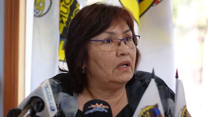 La chef de la Première Nation Kwanlin Dün, Doris Bill