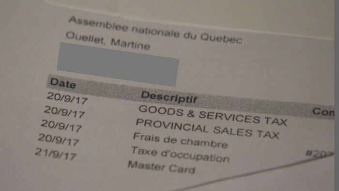 Des reçus relancent la controverse de la double fonction de Martine ...