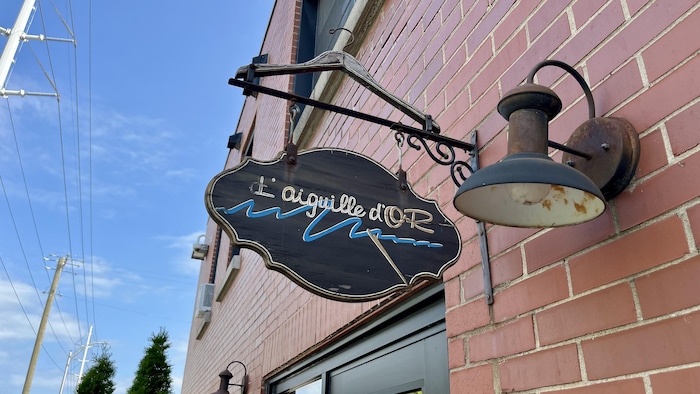 La façade de L'aiguille d'Or.