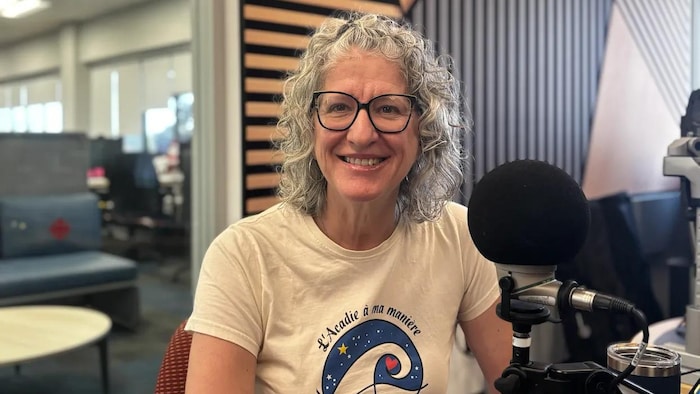 Une personne dans nos studios.