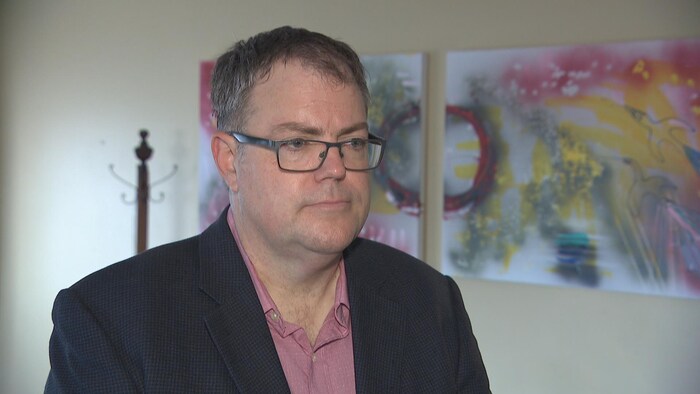 Benoît Bourque at his headquarters. 