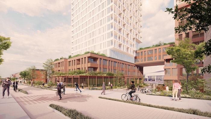 Un dessin du projet proposé par le groupe Brigil