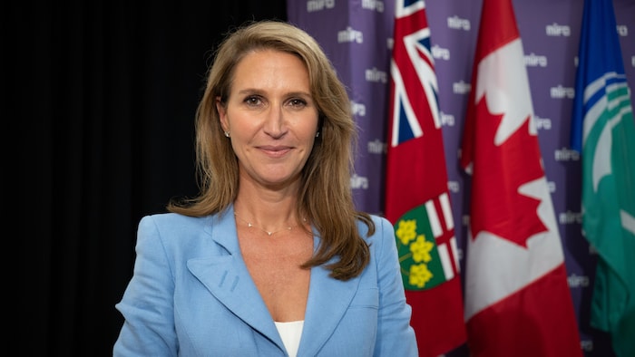 La ministre des Affaires francophones de l'Ontario, Caroline Mulroney.