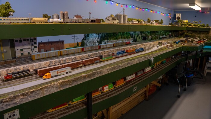 POUR MODÈLE DE train de chemin de fer avec 20 pièces modèles d'arbres