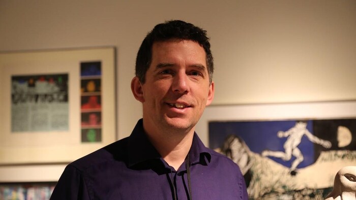John Leroux, architecte et directeur des collections et des expositions à la galerie d'art Beaverbrook, en entrevue.