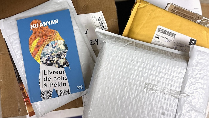 Le livre «Livreur de colis à Pékin» d'Hu Anyan.