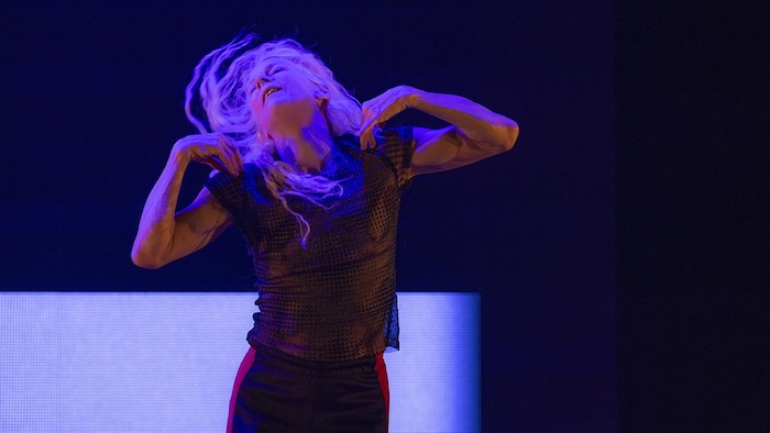 Une scène du spectacle « danses vagabondes ».
