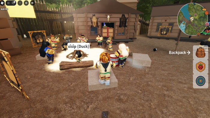Une capture d'écran du jeu Métis Life.