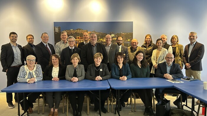 Un groupe de personnes