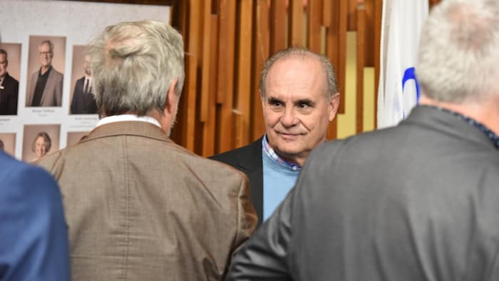 Le conseiller municipal et président de l'arrondissement de La Baie, Raynald Simard.