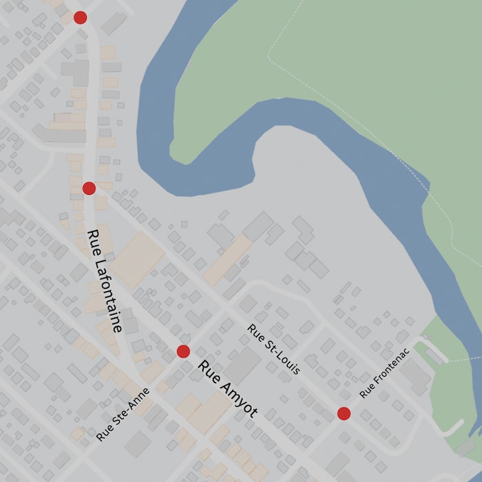 L'étude de Medway et de la Ville de Rivière-du-Loup s'est attardée à quatre intersections du centre-ville.
