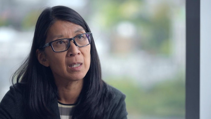 Portrait de Joanne Liu en entrevue.