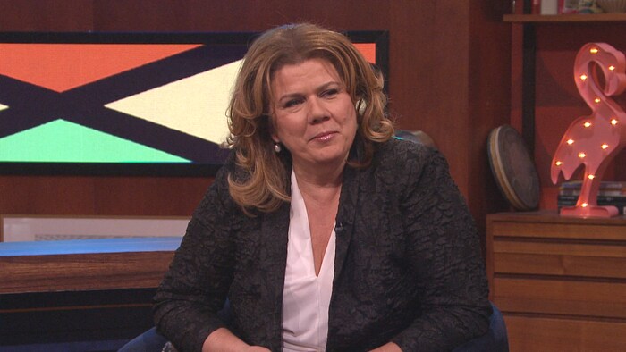 Marina Orsini à l'émission On va se le dire.