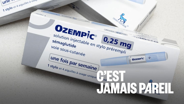 Des boîtes d'Ozempic.