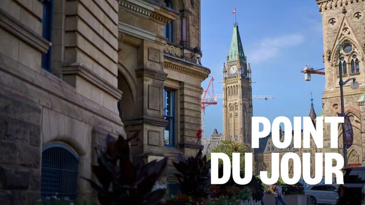 Une vue du parlement à Ottawa,