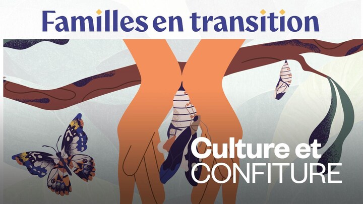 Logo du balado Familles en transtions.