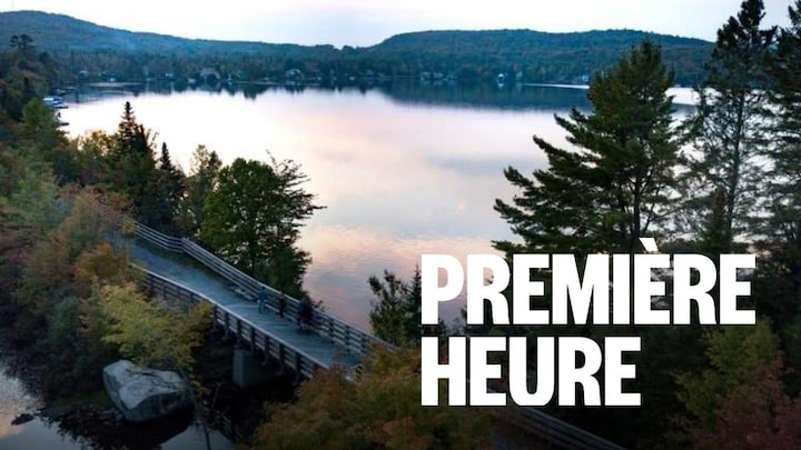 Une vue panoramique du lac Sergent.