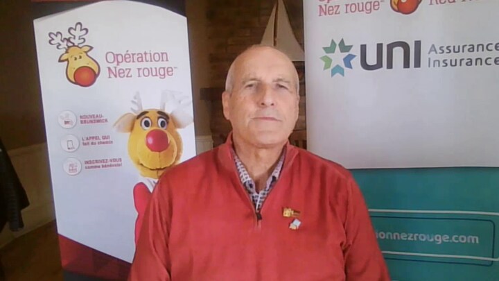 Gaëtan Germain est le coordonnateur au développement provincial pour Opération Nez rouge.
