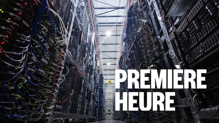 Des serveurs à l'intérieur d'un centre de données.