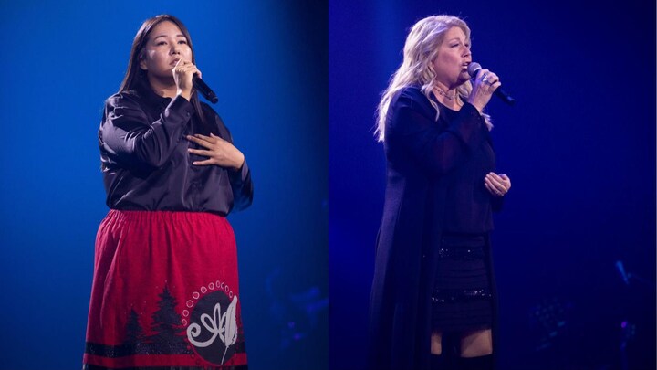 Photos de Shuni Gauthier Kapesh et Valérie Garon lors de leurs auditions.