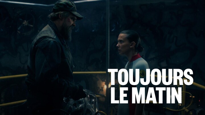 Une image de Jim Hopper et de Eleven dans Stranger Things.