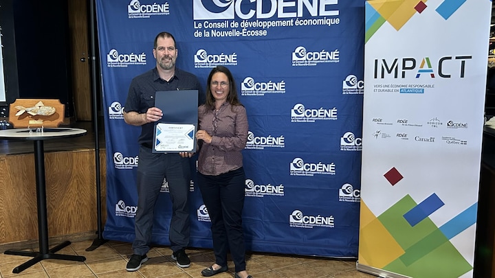 Alain Belliveau et Ariane Gleize.