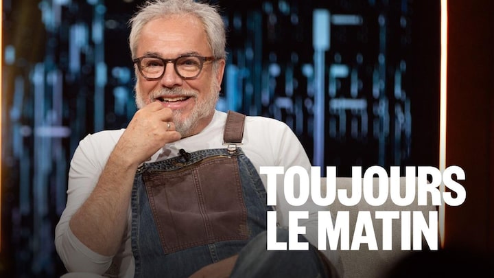 Christian Bégin sur le plateau de Bonsoir bonsoir!