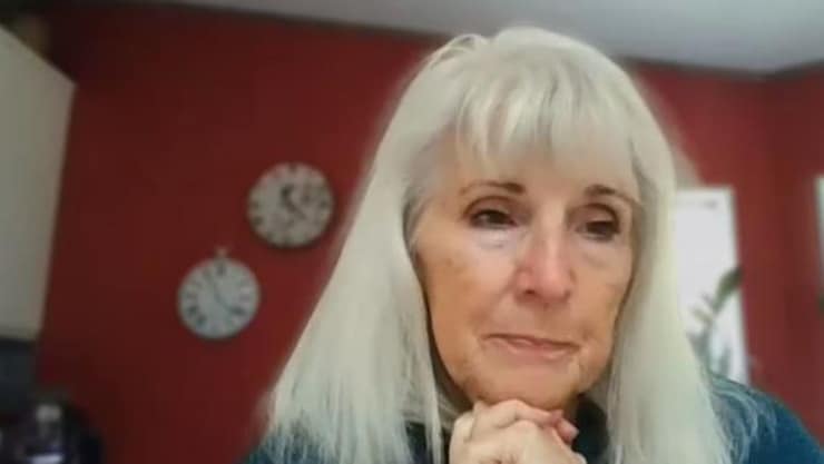 a woman