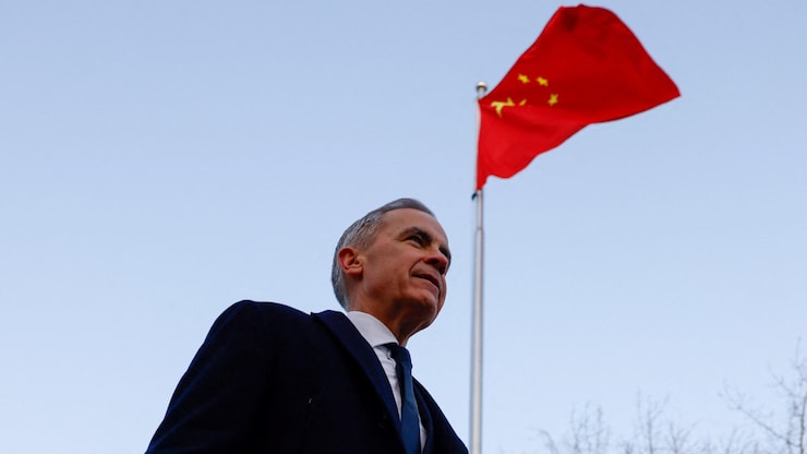 总理卡尼在中国。