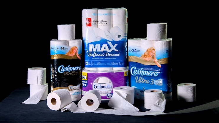 Canada is the largest international supplier of toilet paper to the United States. Photo: Radio-Canada / L'épicerie