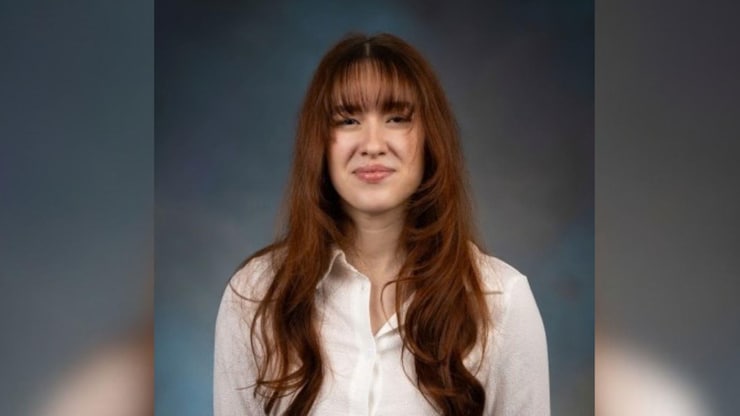 Portrait rapproché d'une femme.