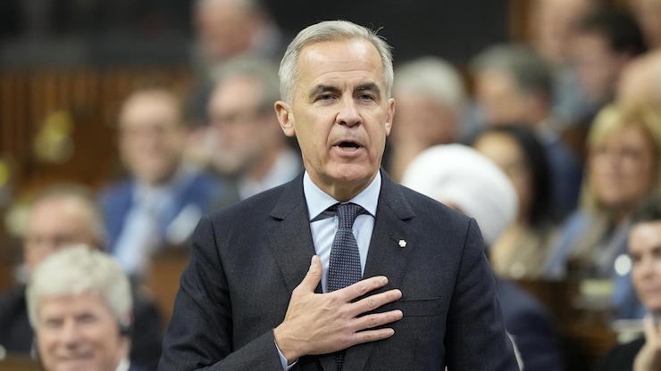 رئيس الوزراء الكندي، مارك كارني، متحدثاً في مجلس العموم.