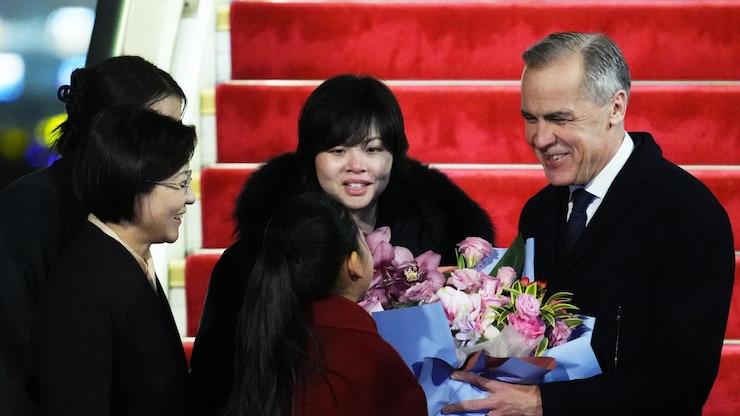 总理卡尼今年一月访华。