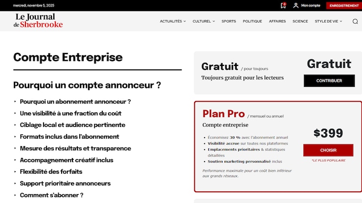 Un journal conçu avec l’IA soulève des questions à Sherbrooke | Radio ...