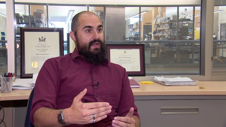 A university professor sitting in his office. impact high -power cannabis worries impact high -power cannabis worries new