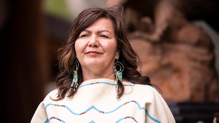 原住民保護區 Tk'emlúps te Secwépemc 酋長卡西米爾（Rosanne Casimir）。