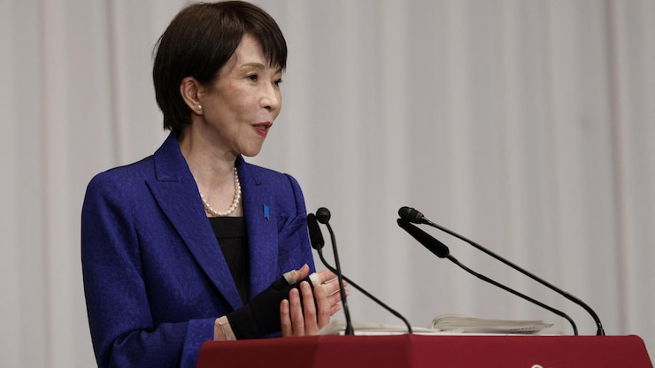 日本首相高市早苗（Sanae Takaichi）。