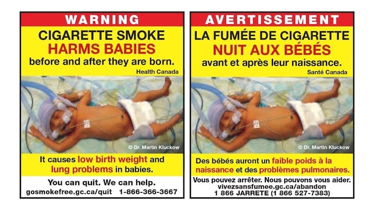 Cigarette warning labels are about to get even harder to ignore in Canada
