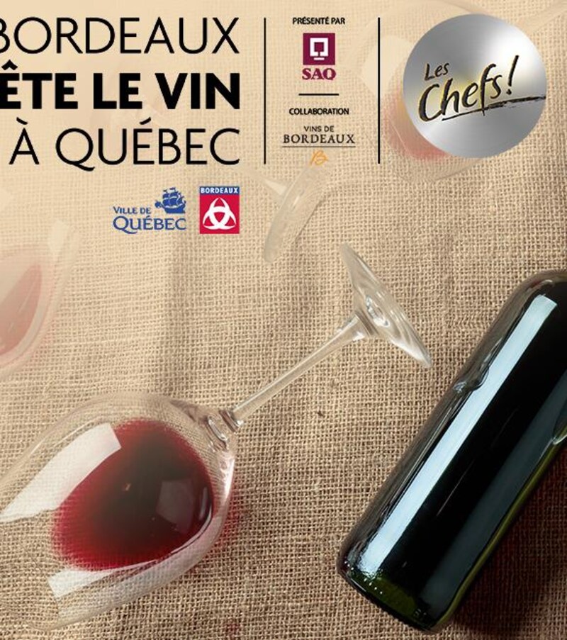 Bordeaux fête le vin à Québec