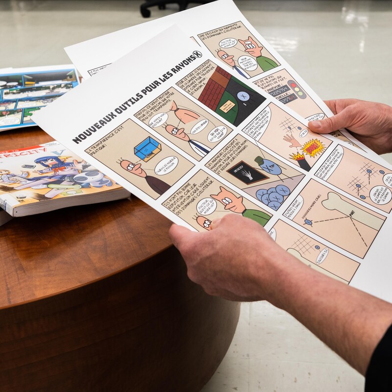 Une bande dessinée scientifique