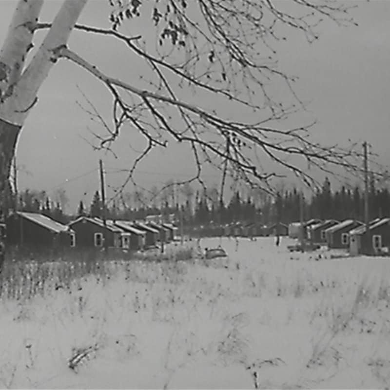 La communauté anichinabée de Lac Simon en Abitibi-Témicamingue, dans les années 1970.