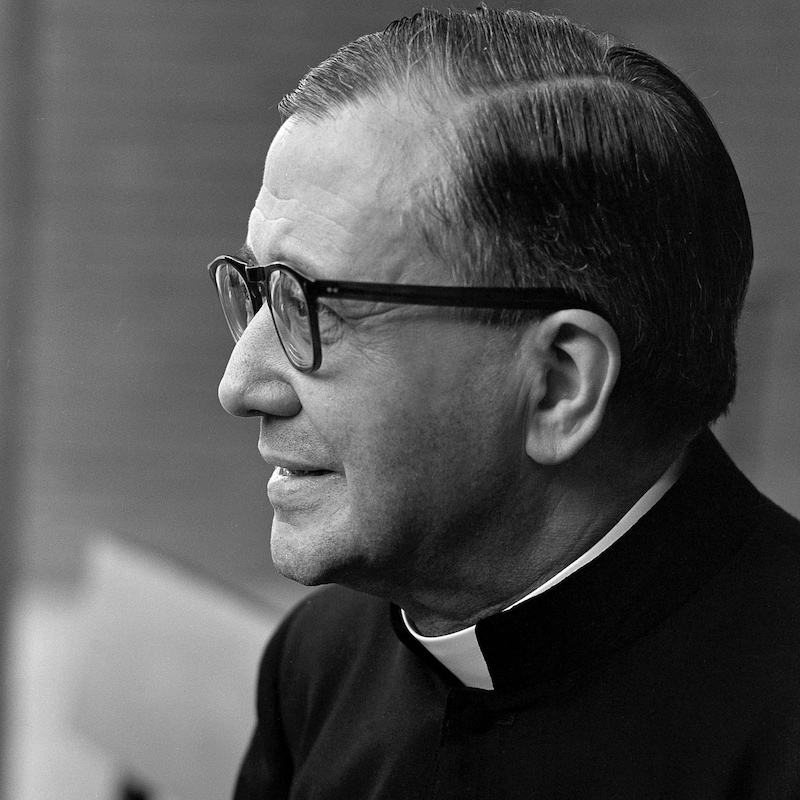 Portrait de Josemaria Escriva de Balaguer.