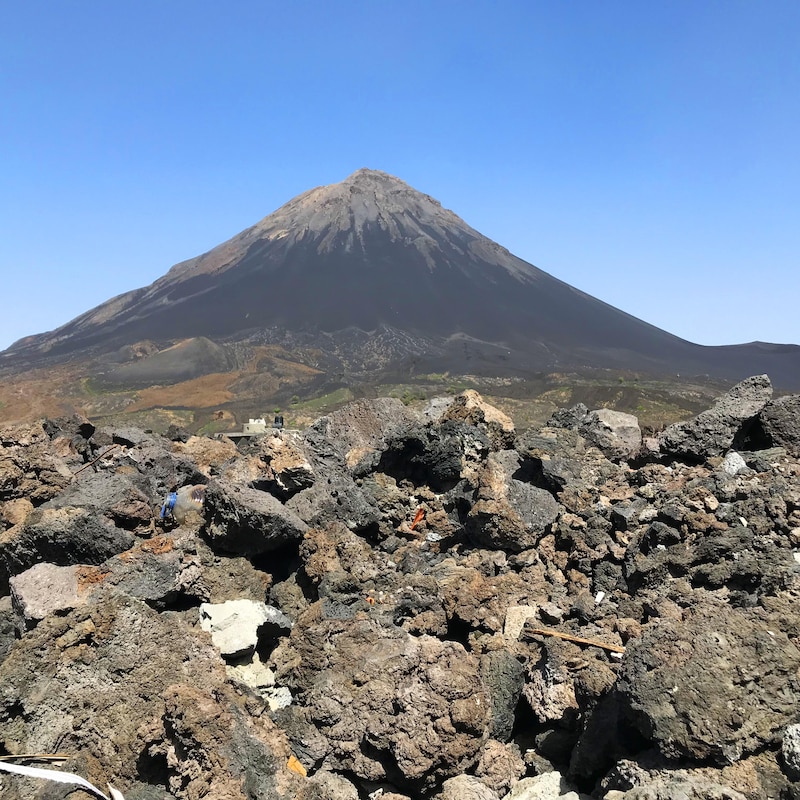 Le volcan Pico de Fogo.